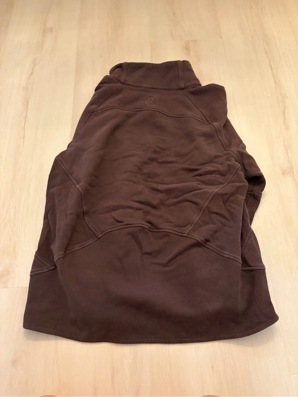 Lululemon espresso full zip scuba